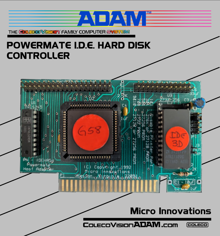 RARE ADAM MI Disk Drives